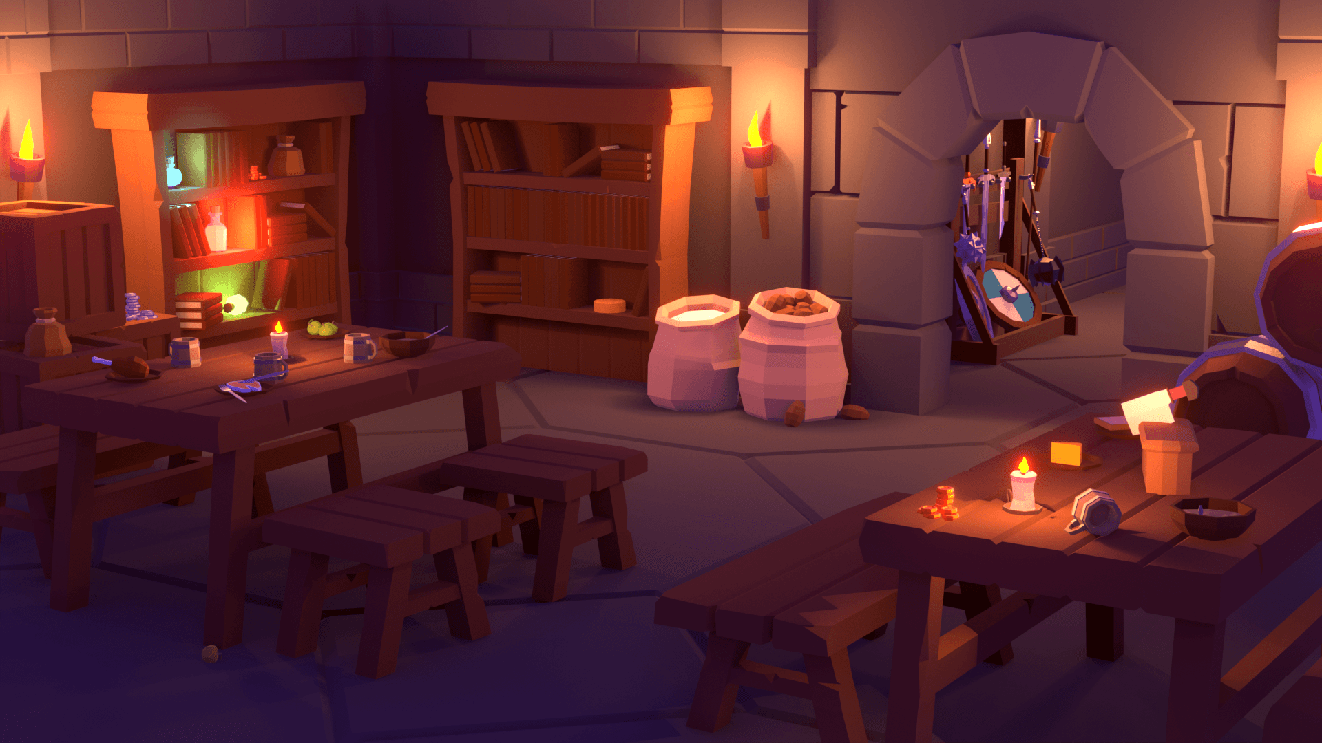 Dining Room render